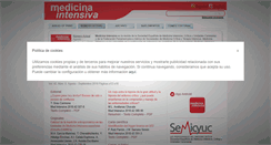 Desktop Screenshot of medintensiva.org